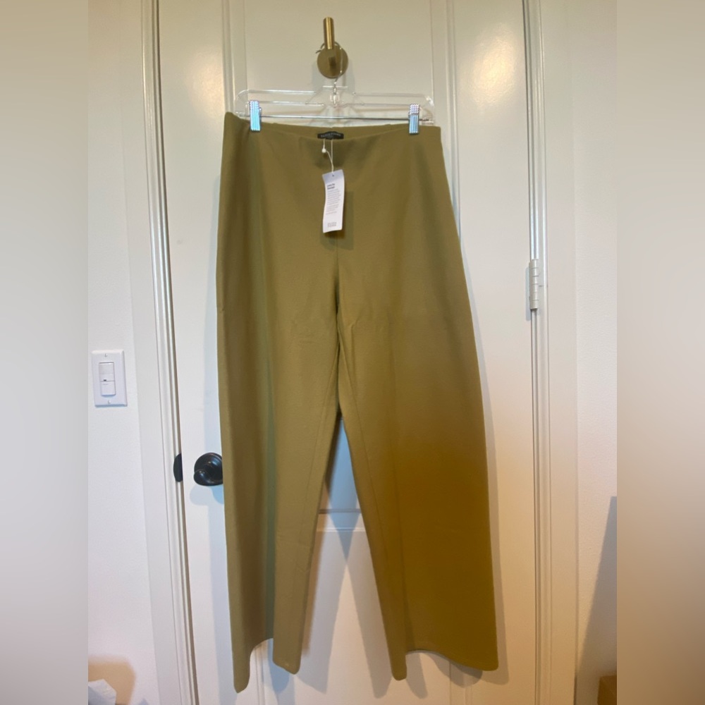 Eileen fisher, high waist, straight ankle, pant size medium wool sz M